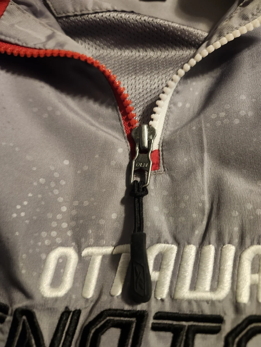 Ottawa Senators Reebok Pullover Windbreaker Jacket Men's Size Large - Picture 6 of 12